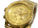 ã€NIXONã€‘ãƒ‹ã‚¯ã‚½ãƒ³ è…•æ™‚è¨ˆ 42-20 CHRONO ALL GOLD