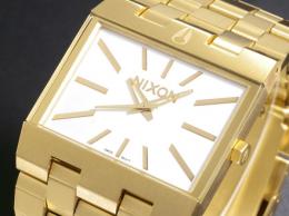 ã€NIXONã€‘ãƒ‹ã‚¯ã‚½ãƒ³ è…•æ™‚è¨ˆ TICKET ãƒã‚±ãƒƒãƒˆ ALL GOLD/WHITE