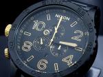 ã€NIXONã€‘ãƒ‹ã‚¯ã‚½ãƒ³ è…•æ™‚è¨ˆ 51-30 CHRONO MATTE BLACK GOLD 